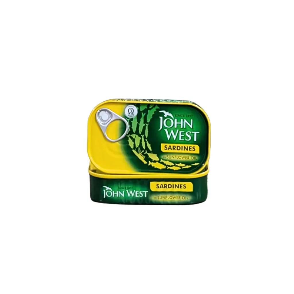 JOHN WEST Sardines in Sunflower Oil 120g