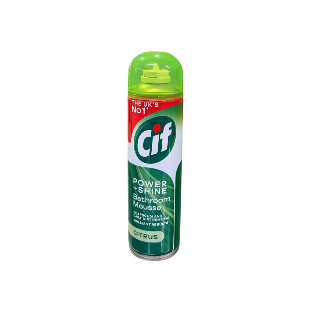 CIF Power & Shine Bathroom Mousse Citrus 500ml