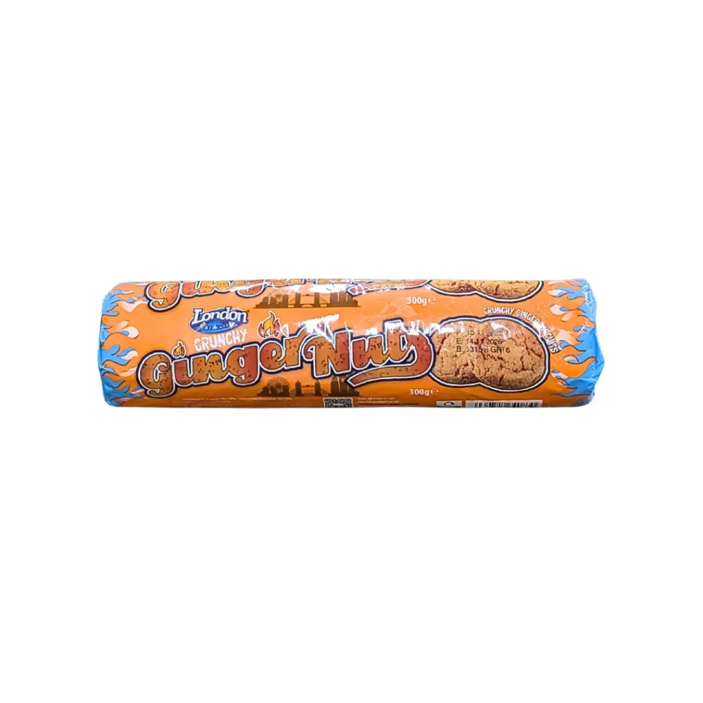 London Crunchy Ginger Nut Cookies (300g)