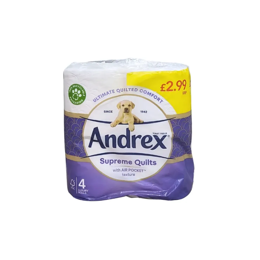 Andrex Toilet Roll Supreme Quilts