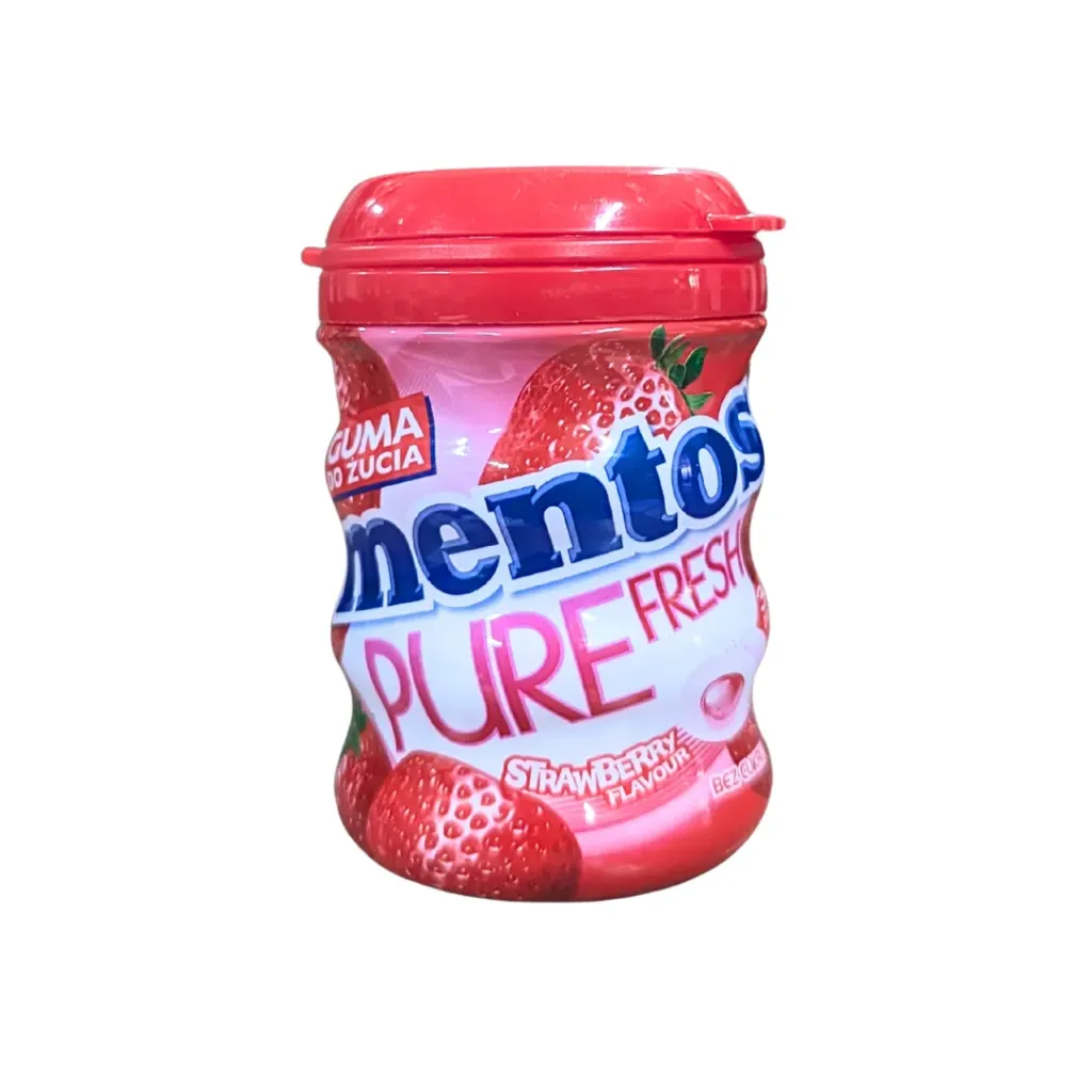 Mentos Pure Fresh Gum (Strawberry) 60g