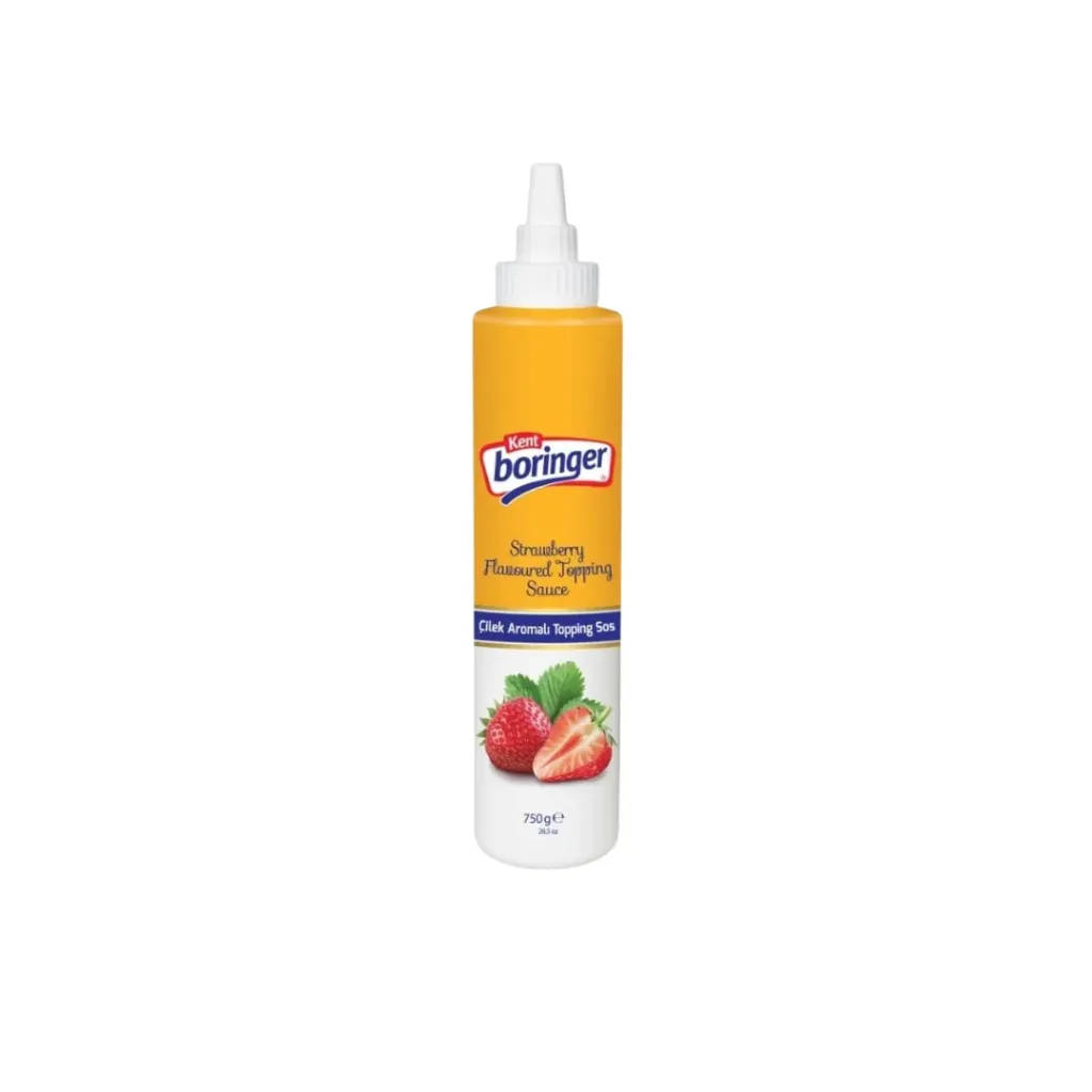 Kent Boringer Strawberry Topping Sauce - 300g