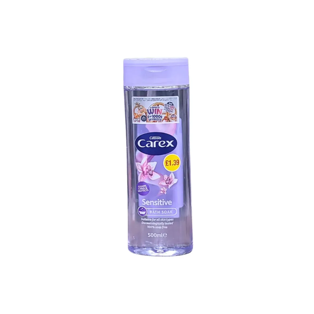 Carex Sensitive Bath Soap 500ml