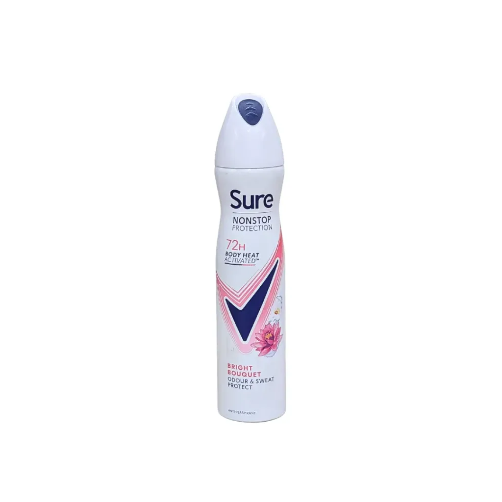Sure Nonstop Protection (Bright Bouquet) Can Spray 250ml