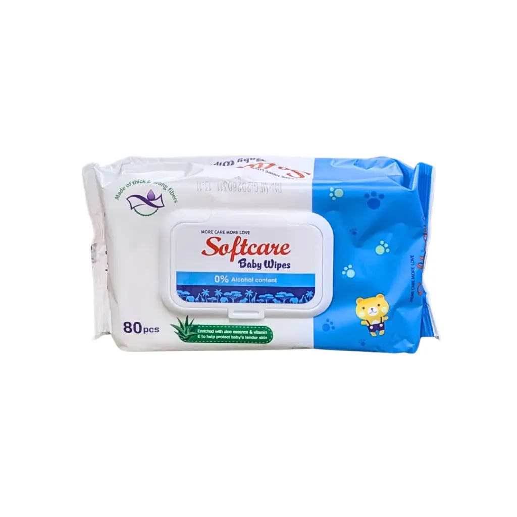 Softcare Baby Wipes (x80)