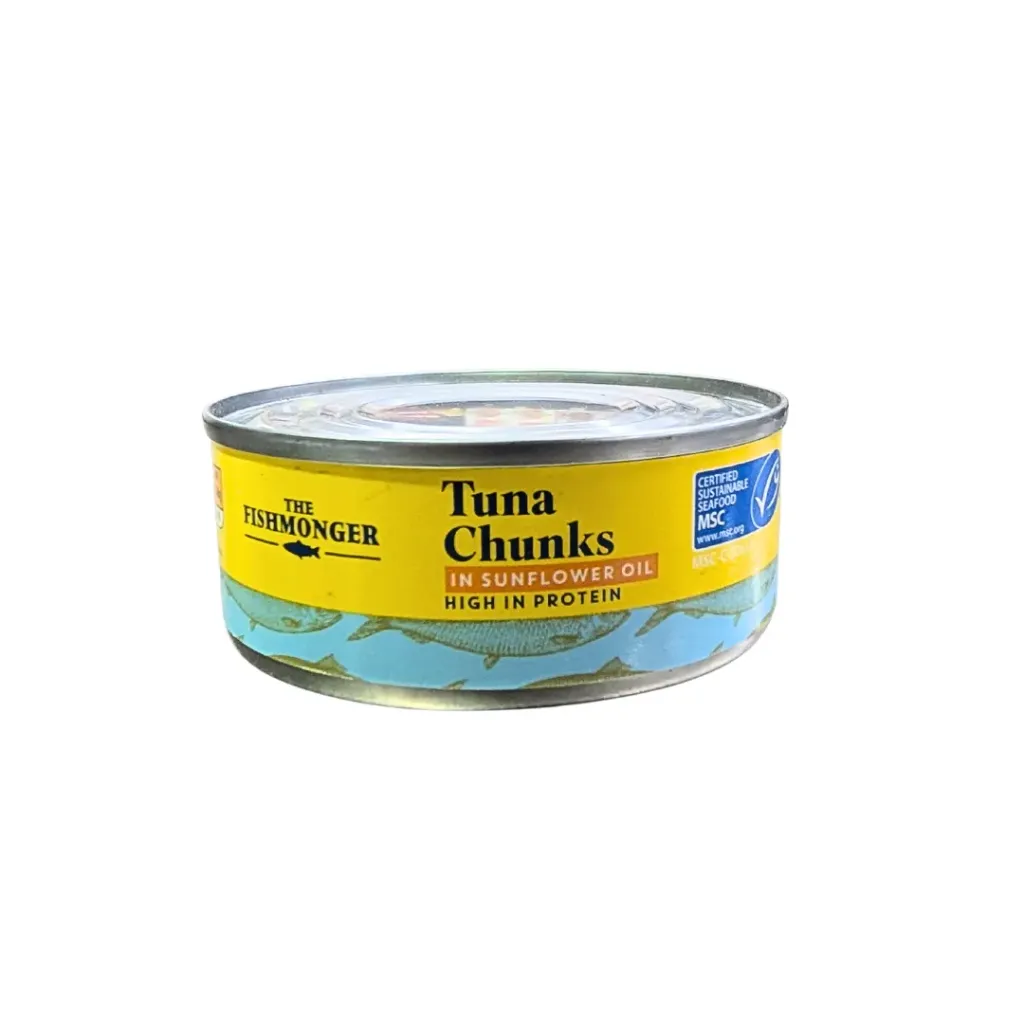 The Fishmonger Tuna Chunks in Sunflower Oil