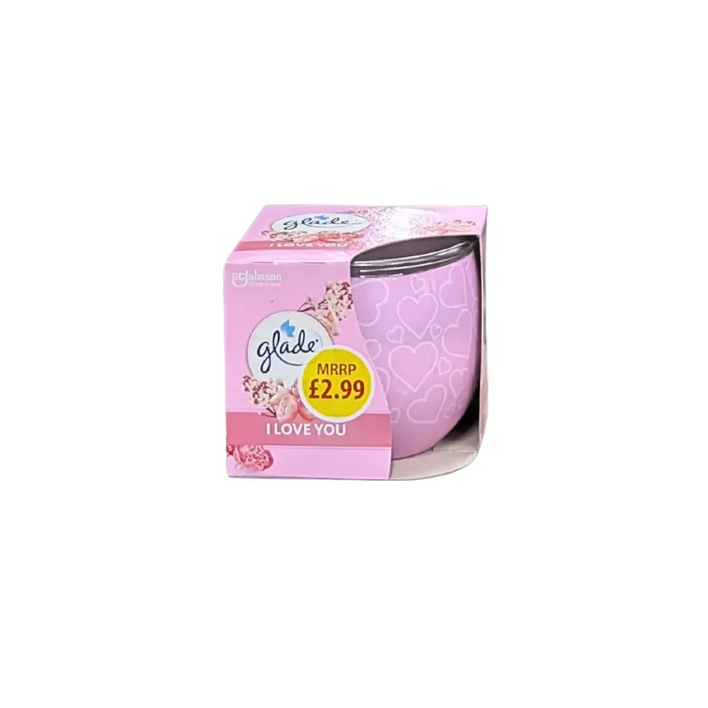 Glade Candle Air Freshener (I Love You) 129g