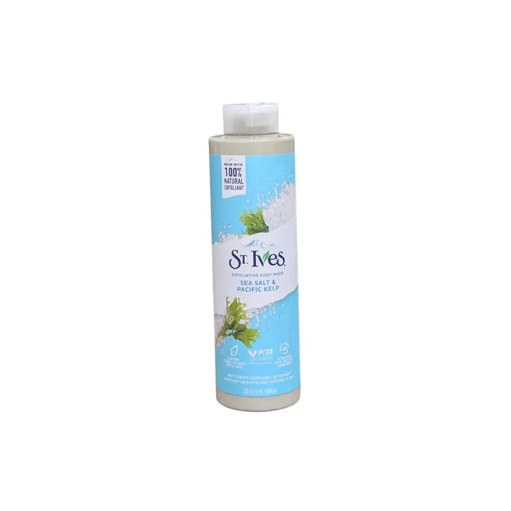 St Ives Exfoliating Body Wash (Seasalt and Pacific Kelp)