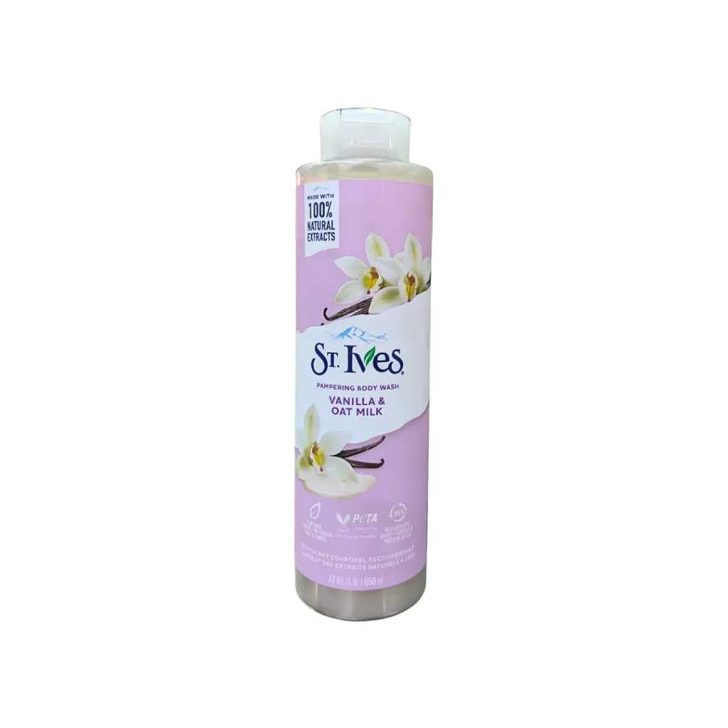 St Ives Body Wash (Vannilla And Oat Milk)