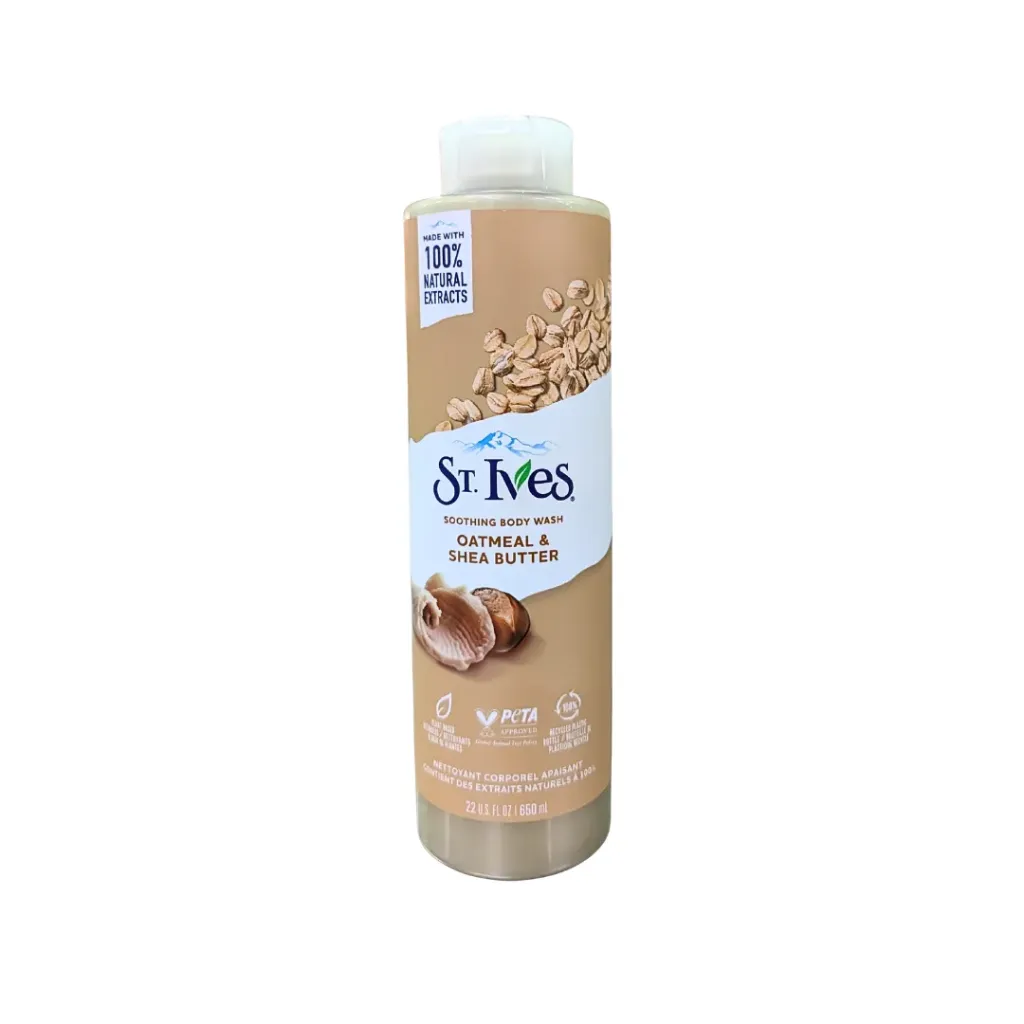 St Ives Body Wash (Oatmeal & Shea Butter)