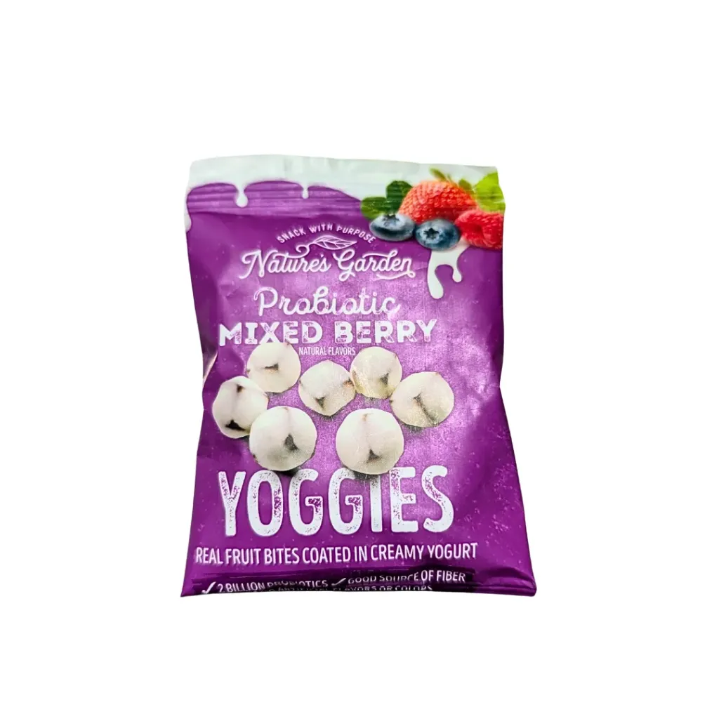 Nature's Garden Probiotic Mixed Berry Yoggies (Retail)