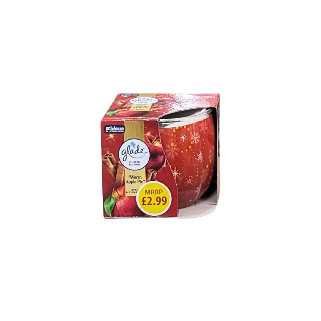 Glade Candle Air Freshener (Apple & Cinammon) 129g
