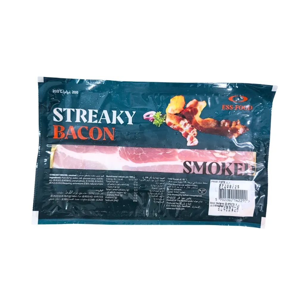 Ess - Food Sliced Bacon 200g