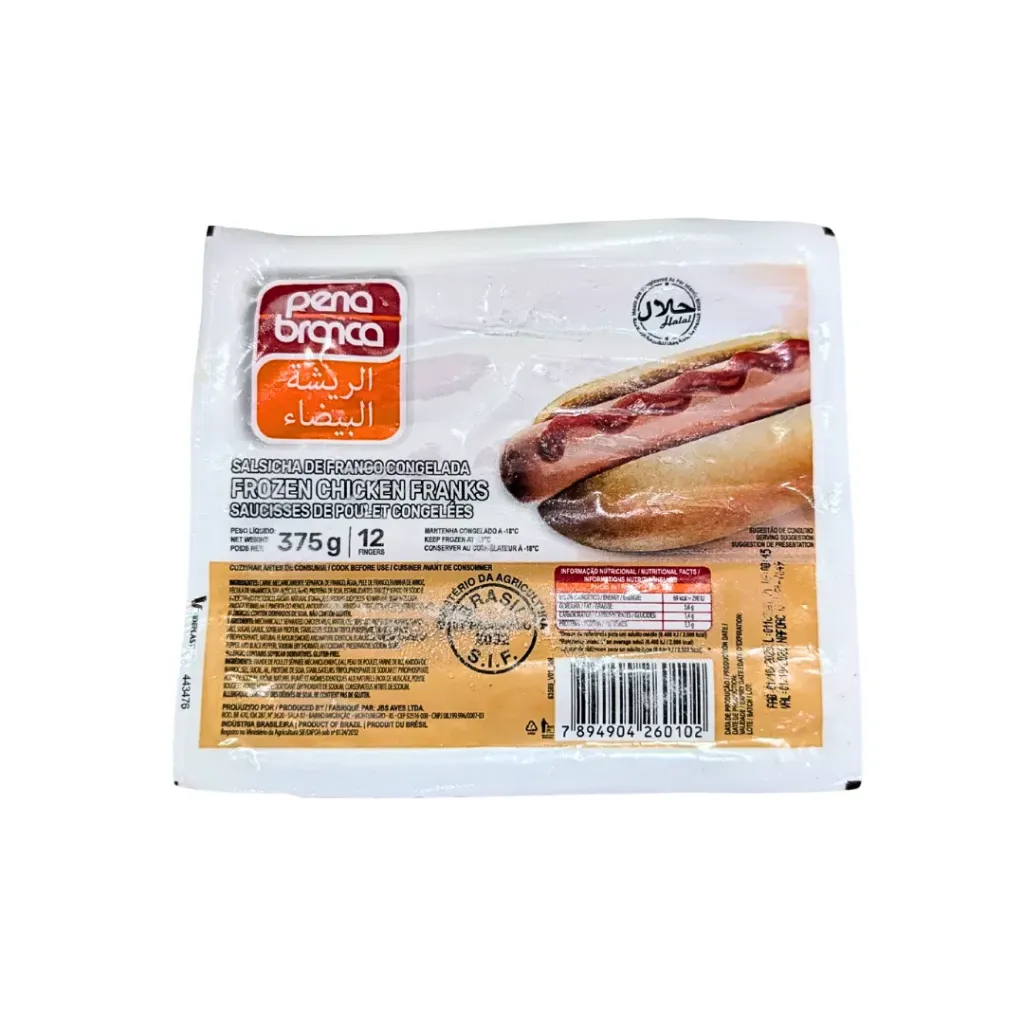 Pena Branca Chicken Franks 375g