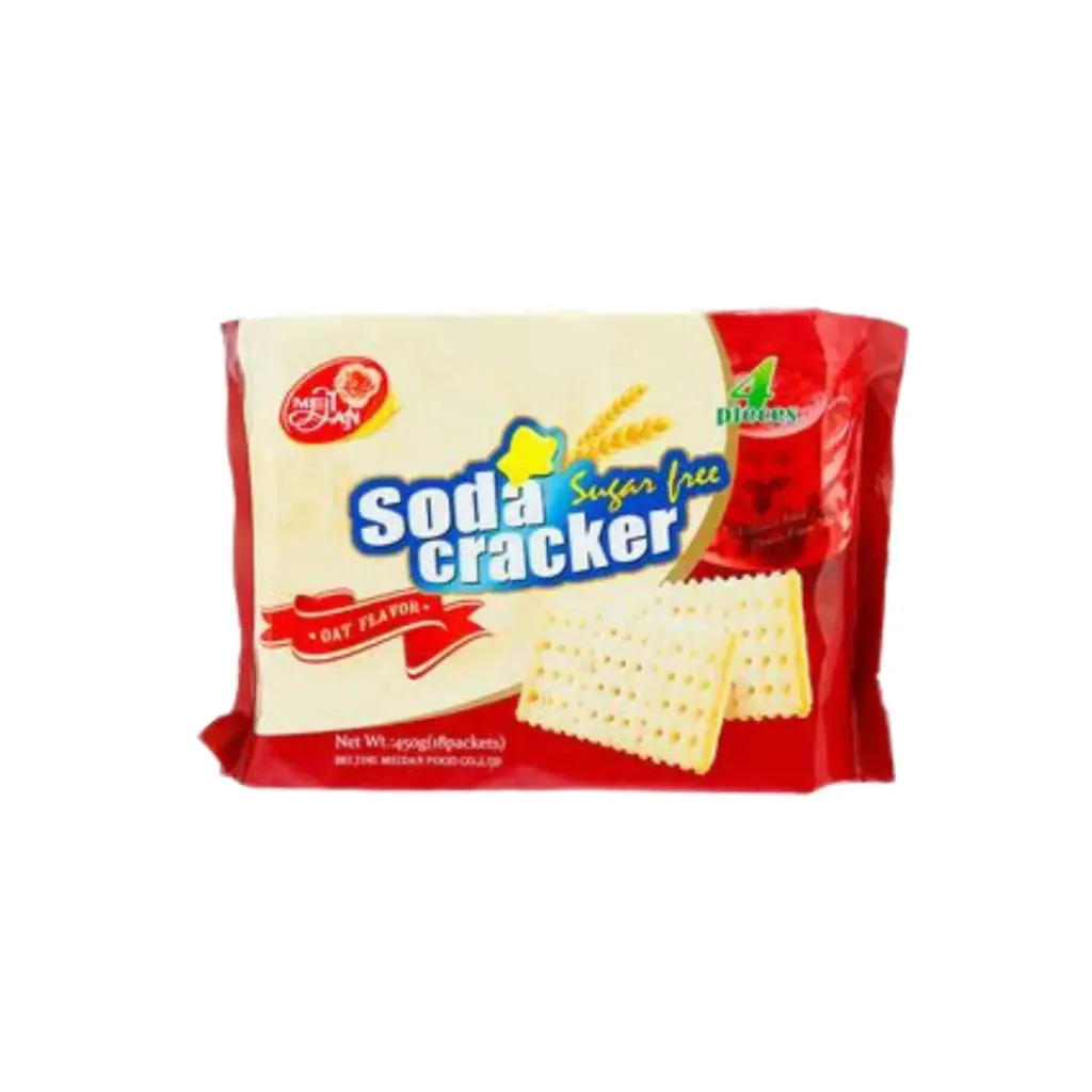 Meidan Sugar-Free Soda Crackers (450g) Sesame Flavour