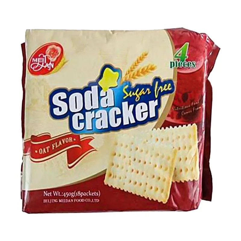 Meidan Sugar-Free Soda Crackers (450g) Sesame Flavour