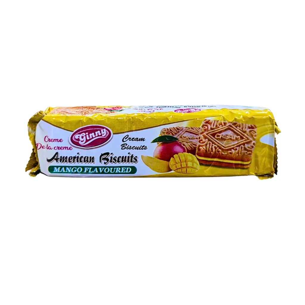 Ginny Mango Flavoured Cream Biscuits 80g