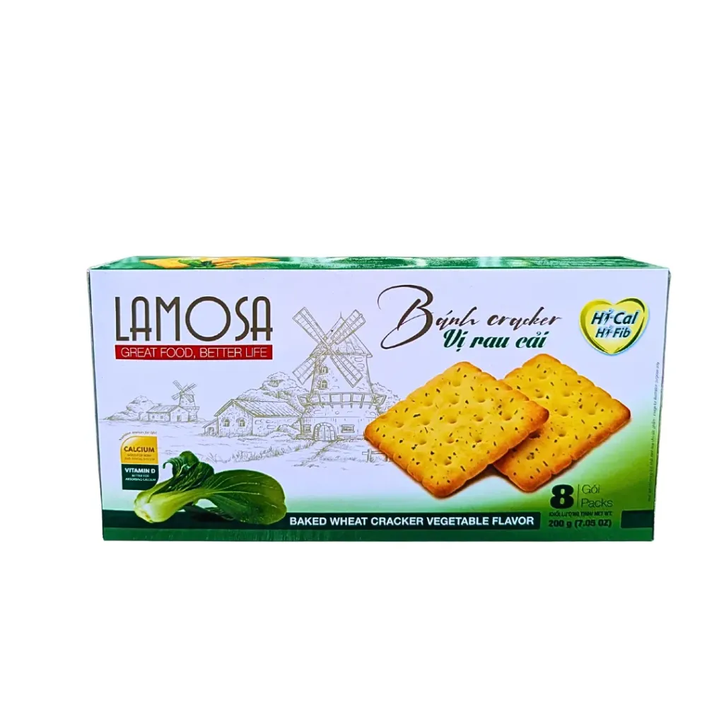 Lamosa Baked Cracker (Vegetable Flavour) 200g