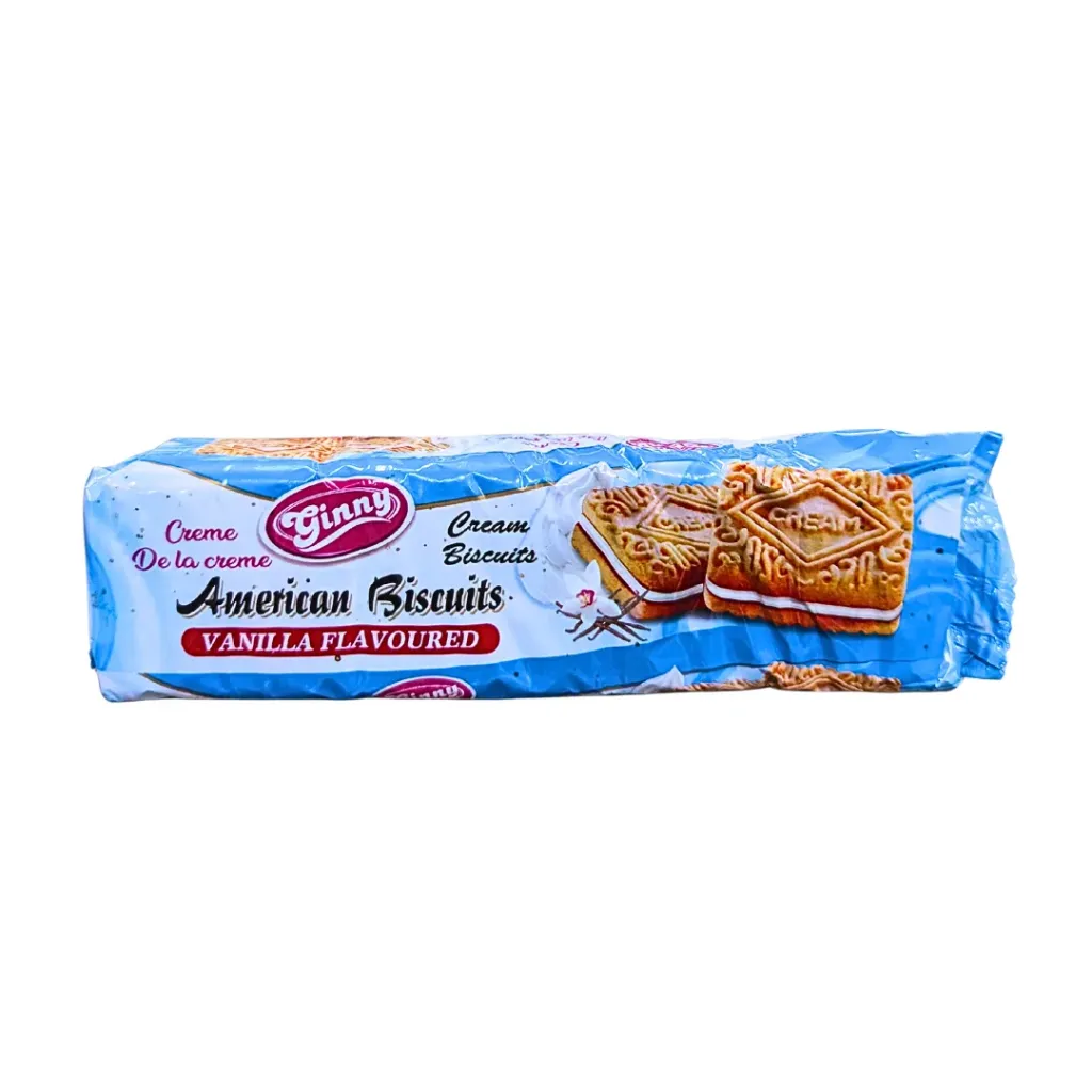 Ginny Vanilla Flavoured Cream Biscuits 80g