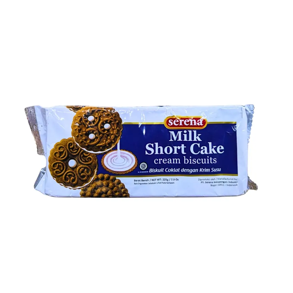 Serena Milk Short Cake Cream Biscuits 225g