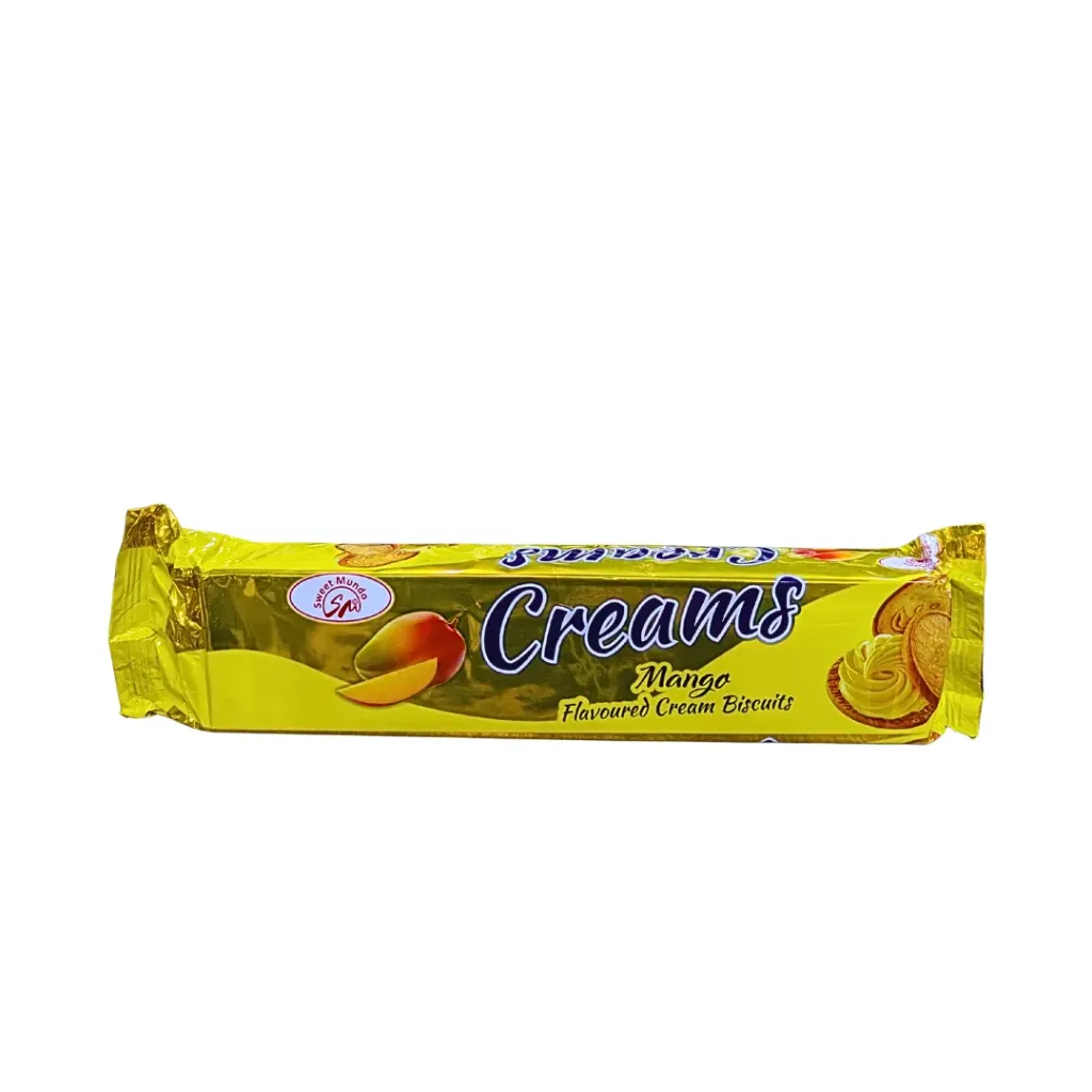 Sweet Mundo Creams Biscuit (Mango Flavour)