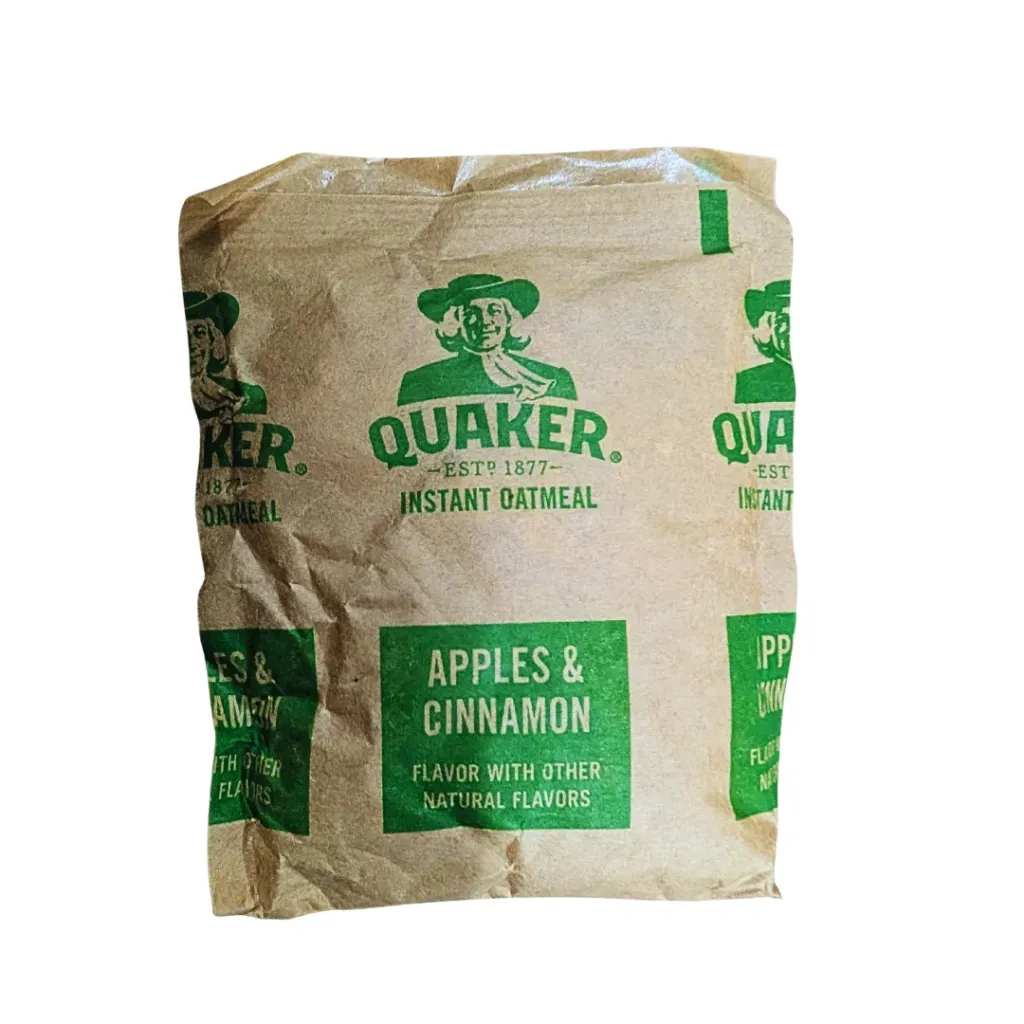 Quaker Instant Oat meal (Apples & Cinnamon)