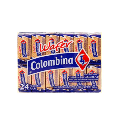 Colombina Wafers Biscuit Vanilla) 288g Pack