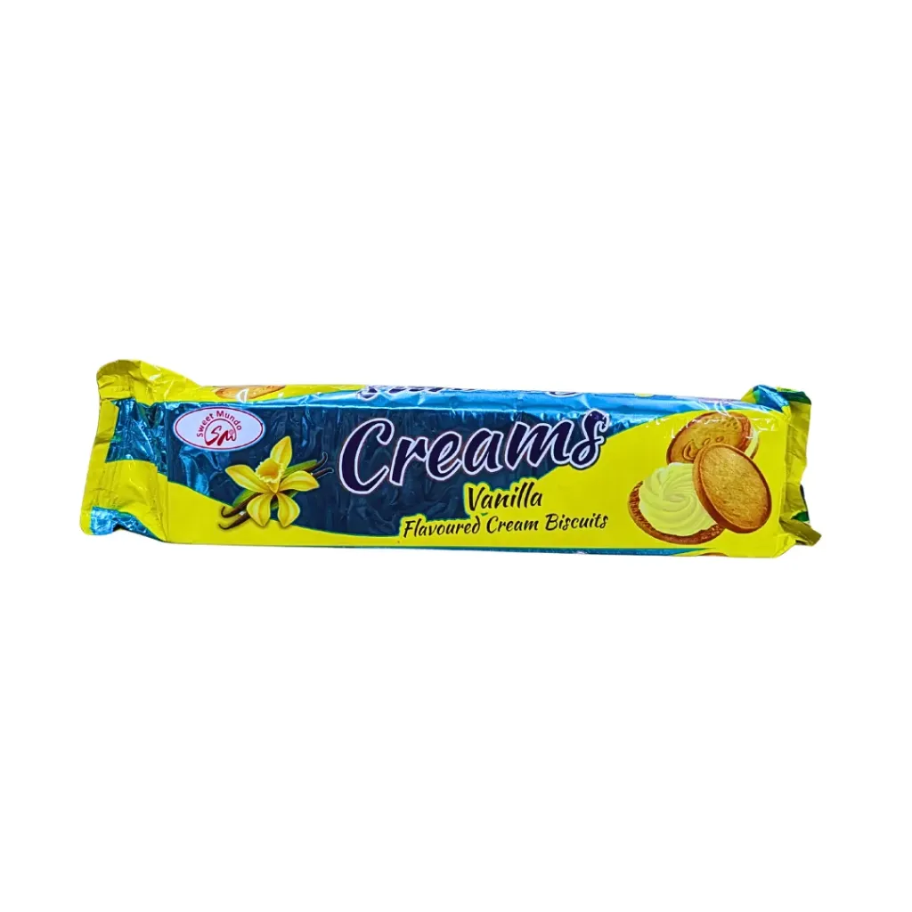 Sweet Mundo Creams Biscuit (Vanilla Flavour)