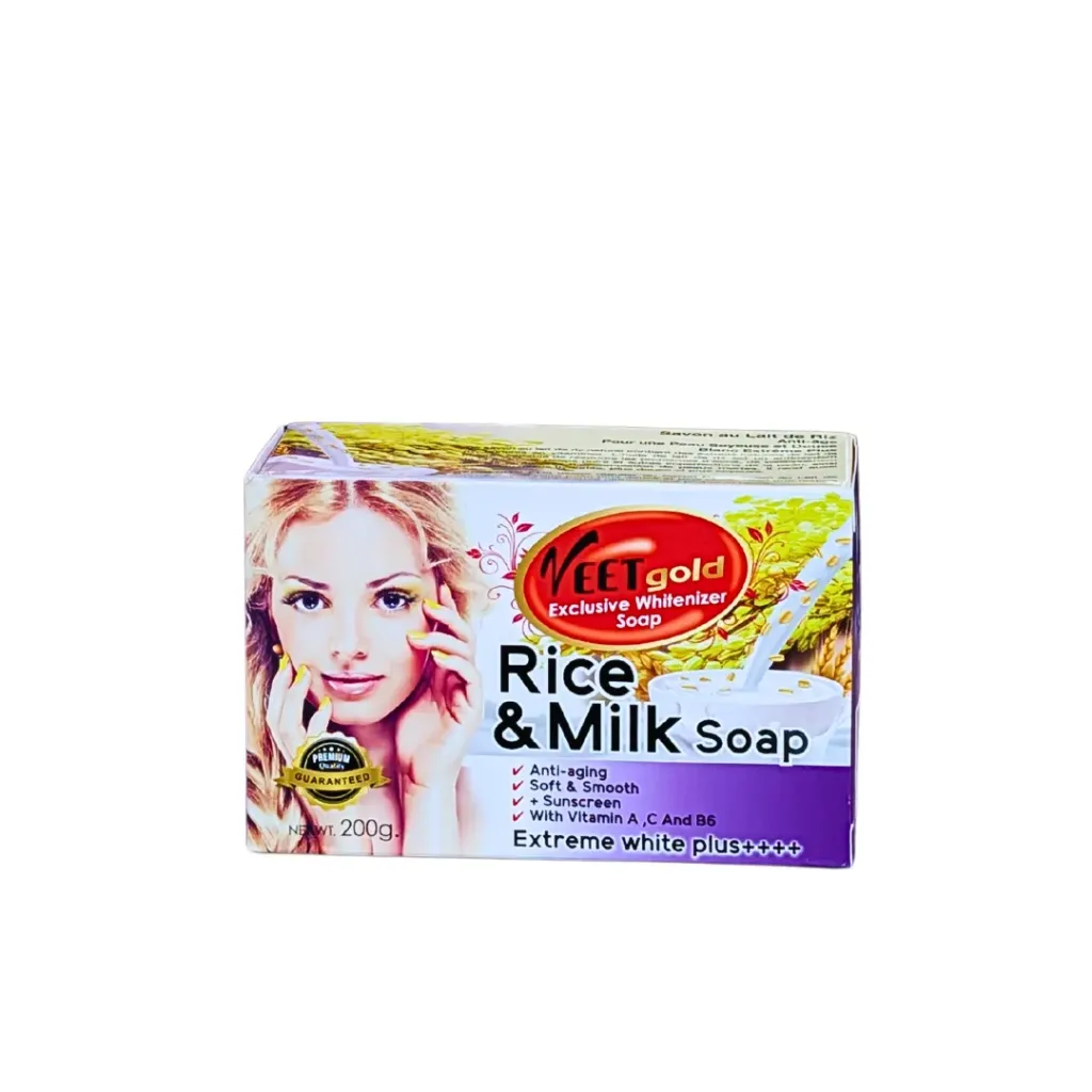 Veet Gold Rice & Milk Soap 200g