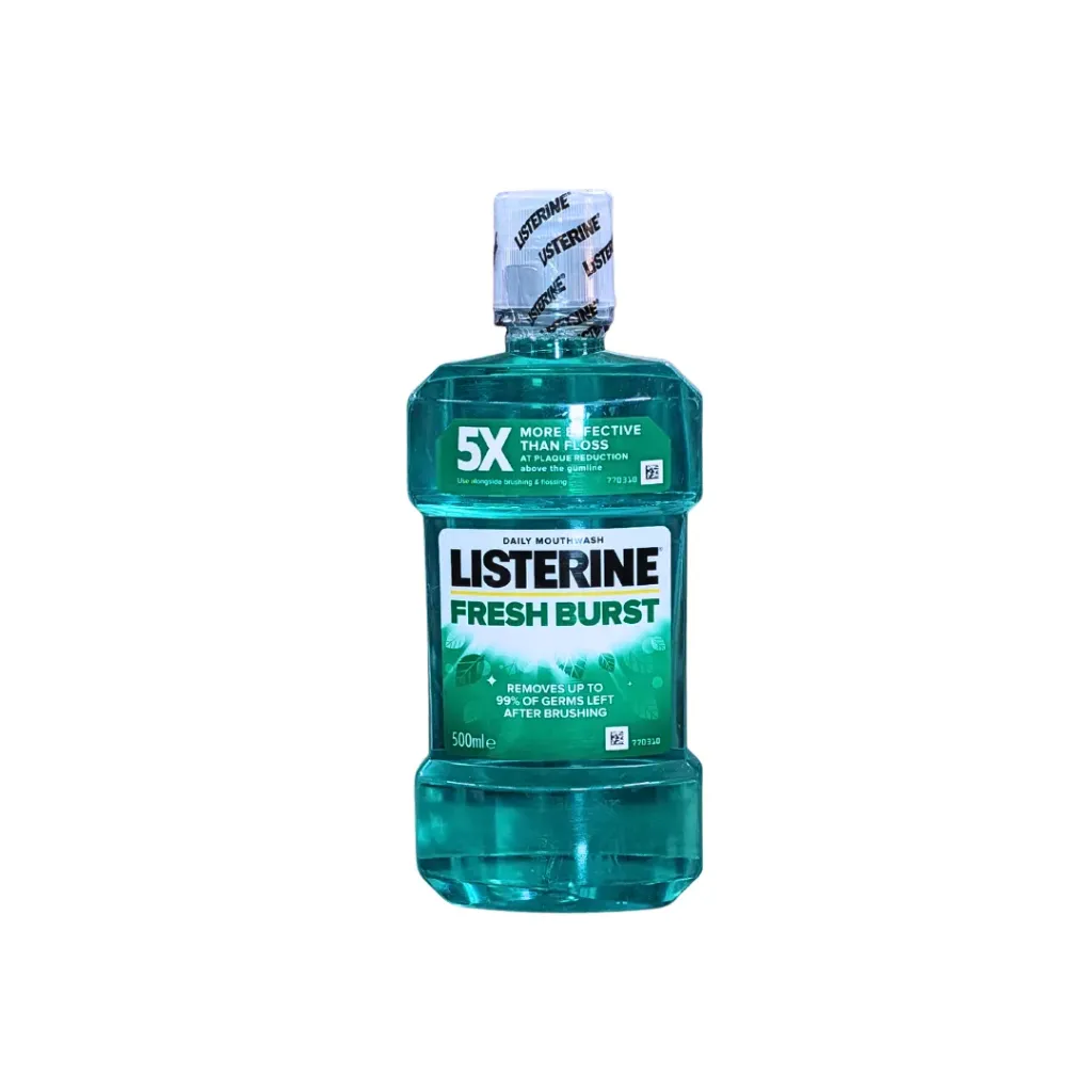 Listerine Fresh Burst Mouthwash 500ml