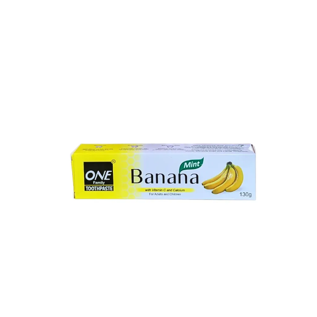 One Family Mint Banana Toothpaste 130g