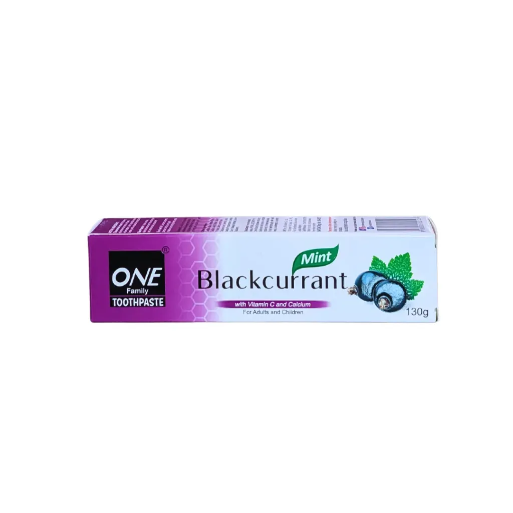 One Family Mint Blackcurrant Toothpaste 130g