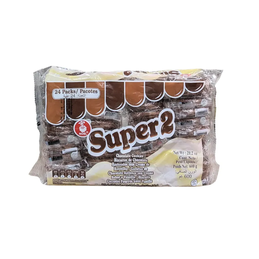 Super 2 Chocolate Cookies 600g
