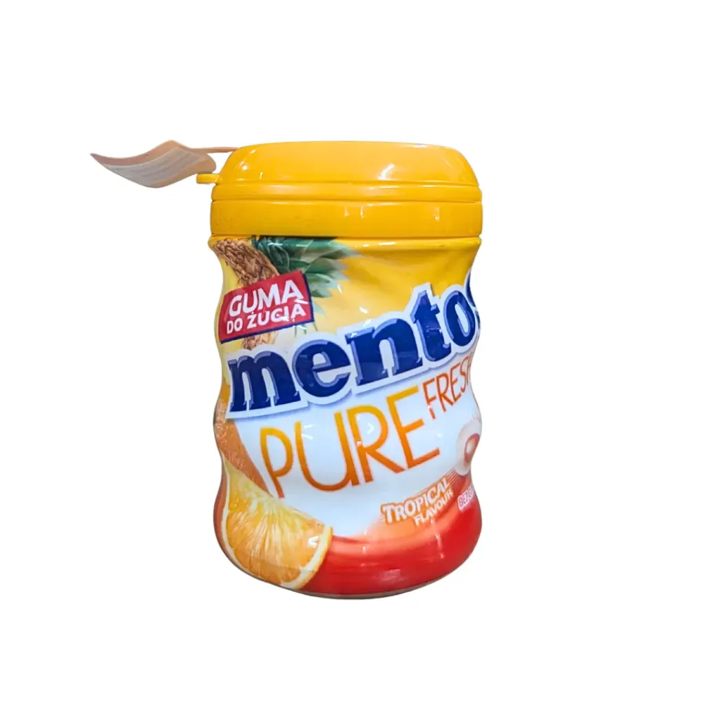 Mentos Pure Fresh Gum (Tropical) 60g