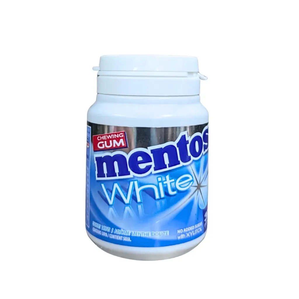 Mentos White Sweet Mint Gum 56g