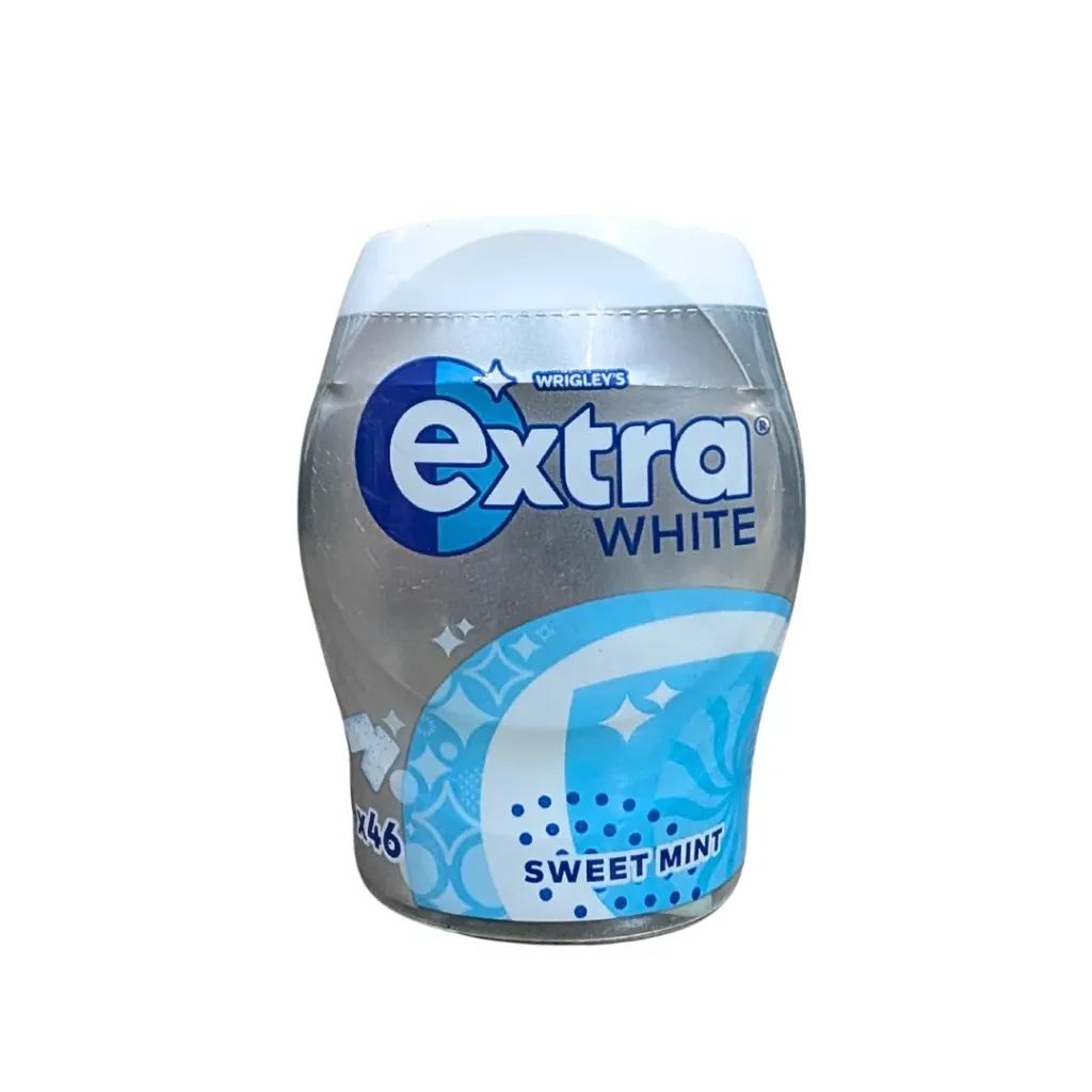 Wrigley's Extra White Sweet Mint Chewing Gum - 64g