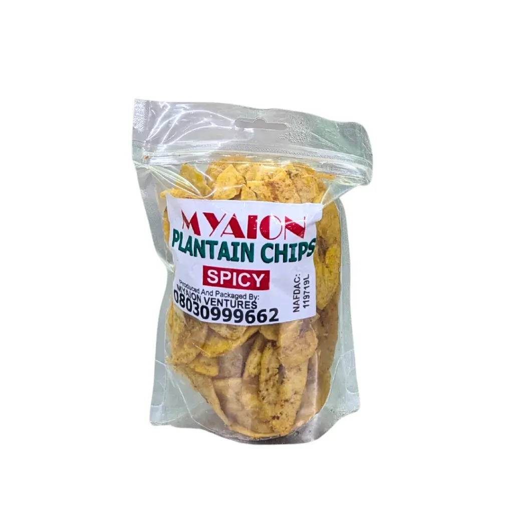 Myaion Plantain Chips - Spicy (Small Size)
