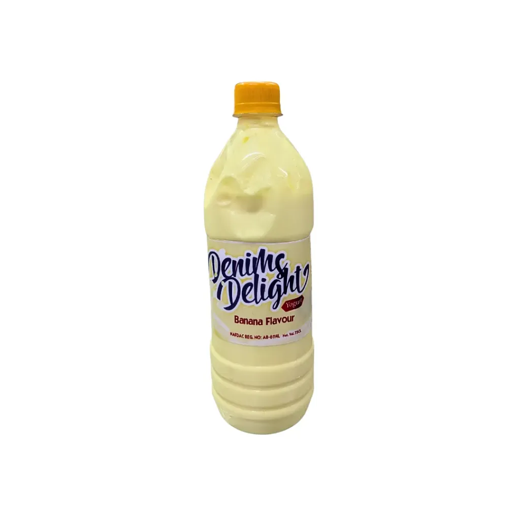 Denims Delight Plain Banana Yoghurt 75cl