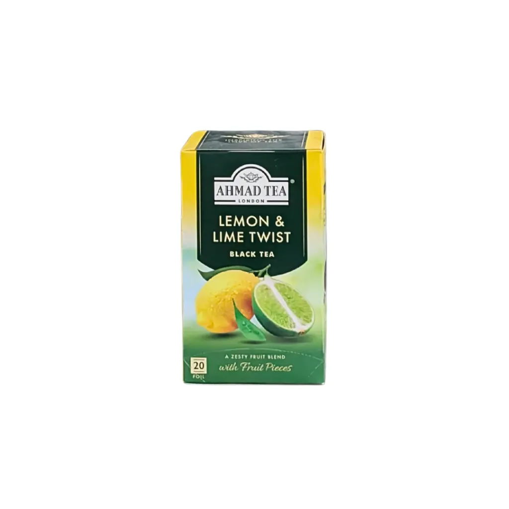 Ahmad Lemon & Lime Twist Black Tea
