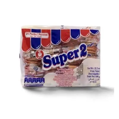 Super 2 Vanilla Cookies 600g