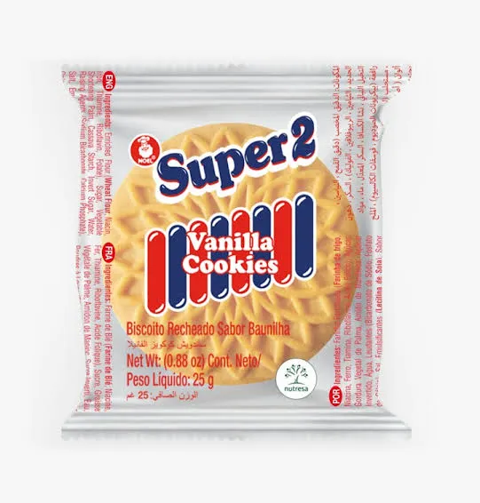 Super 2 Vanilla Cookies (Retail)