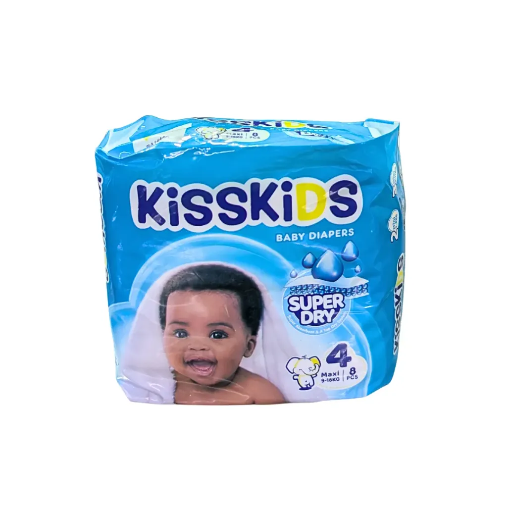 Kisskids Size 4 Baby Diaper Retail