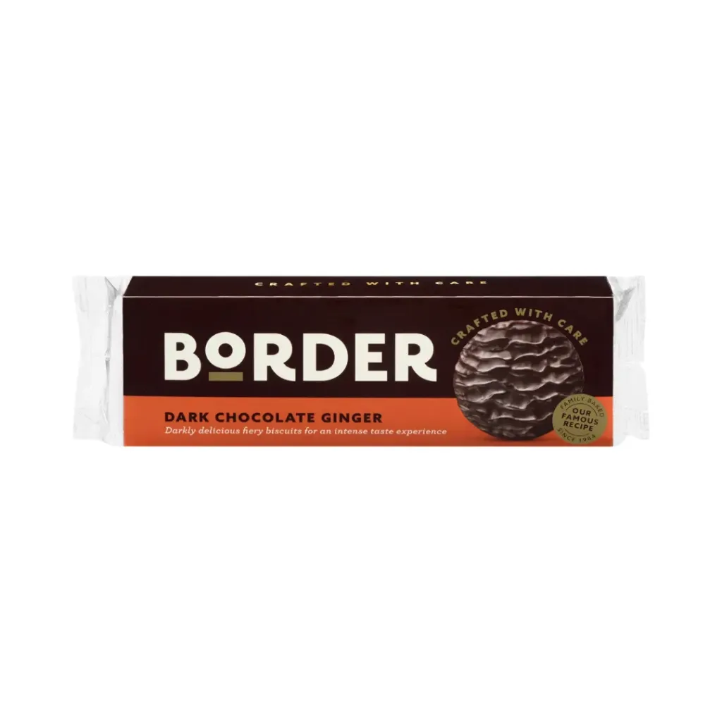 Border Dark Chocolate Ginger 400g