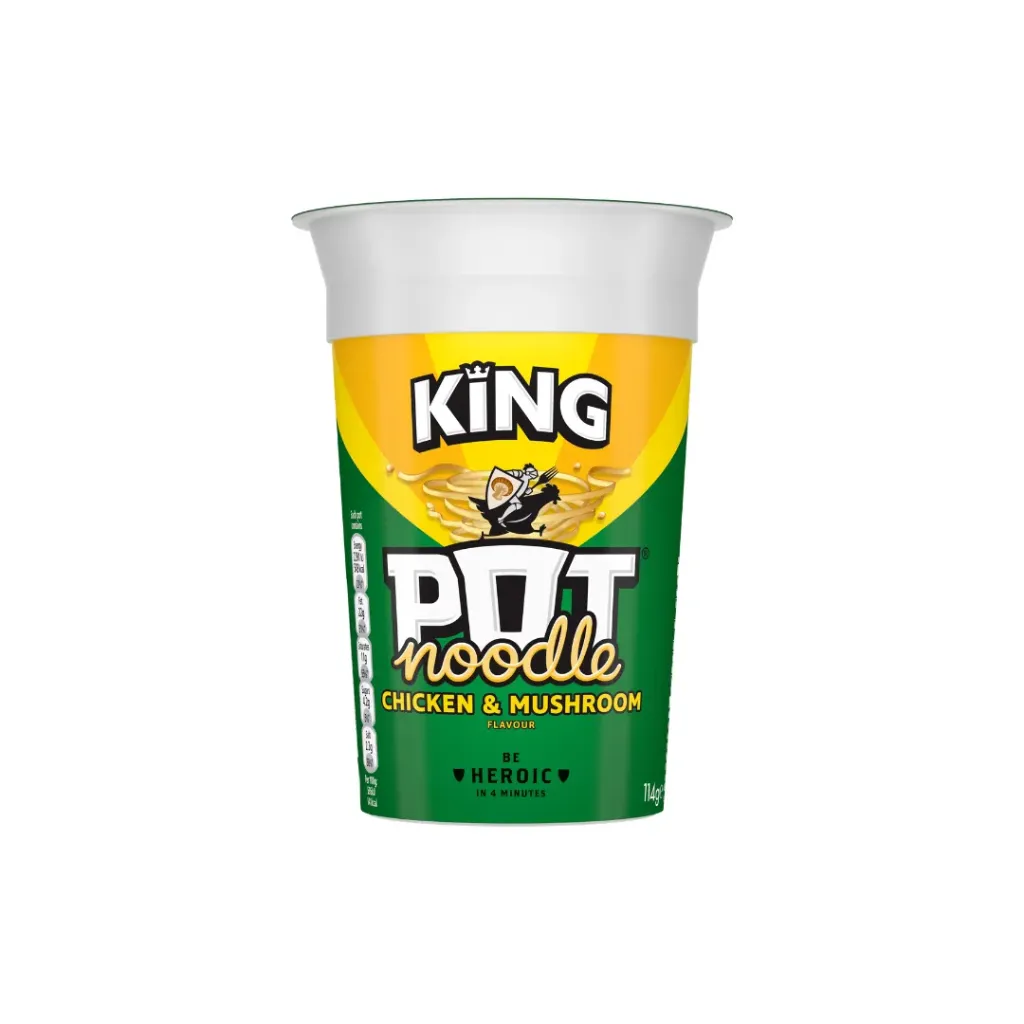 King Pot Noodle (Chicken & Mushroom)