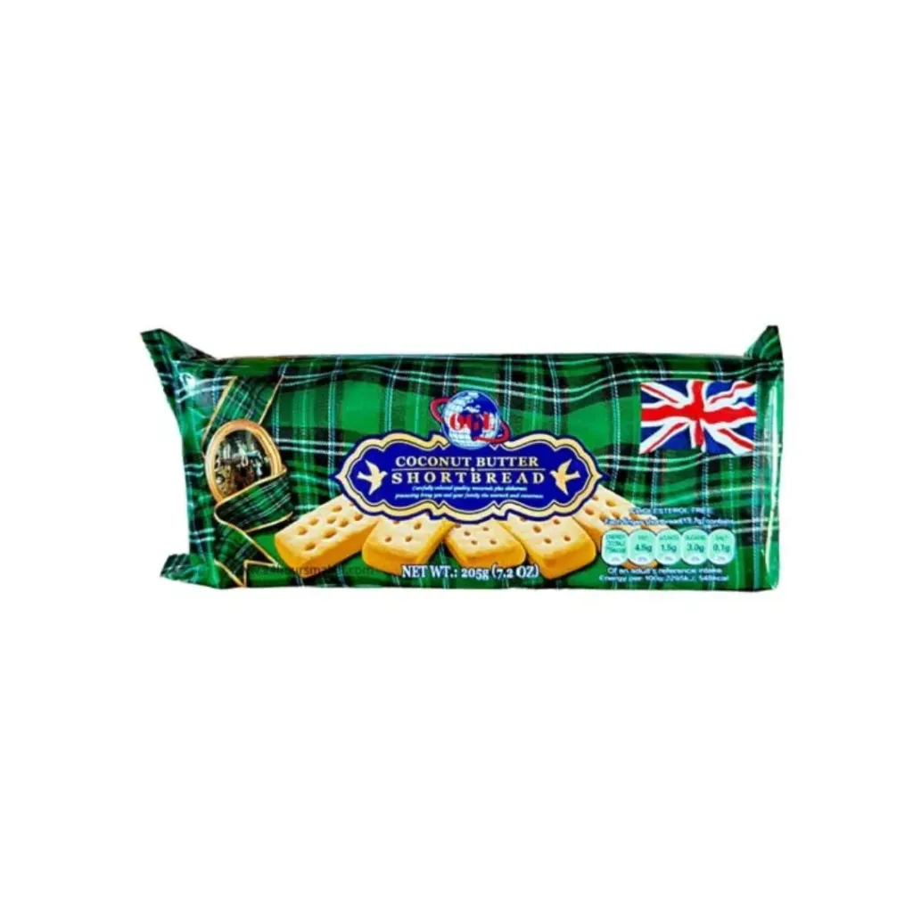 OGL Coconut Butter Shortbread 205g